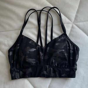 Black Camo Bra